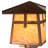 Rustic Lodge Colourful Lantern Head