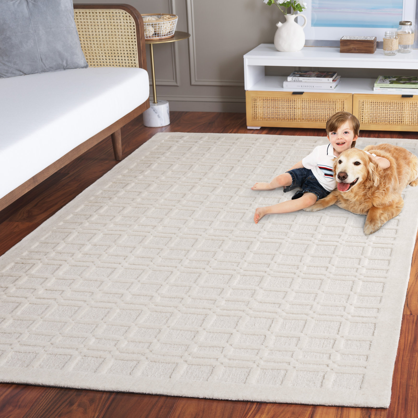 Giada Area Rug, Rectangle 5' x 8'