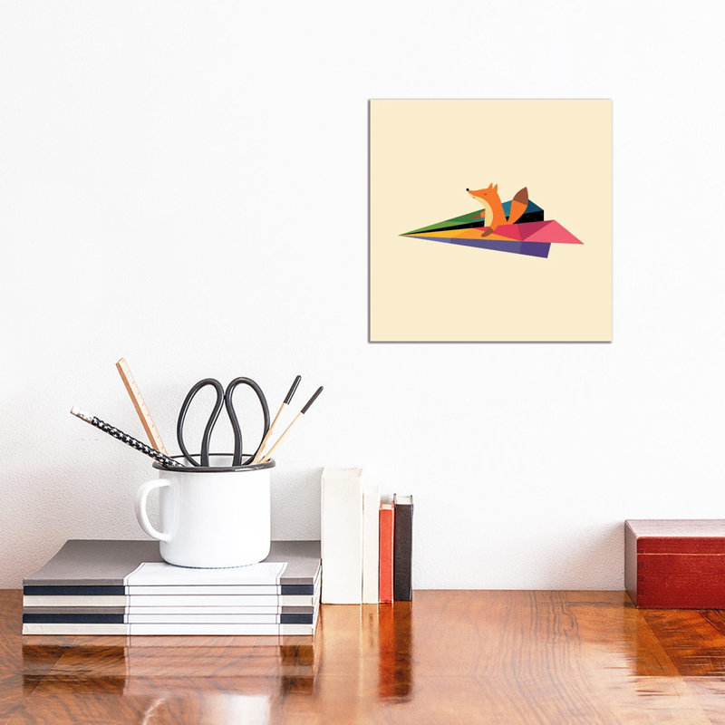 Fly My Way by Andy Westface - Wrapped Canvas Print, 30.48 cm H x 30.48 cm W