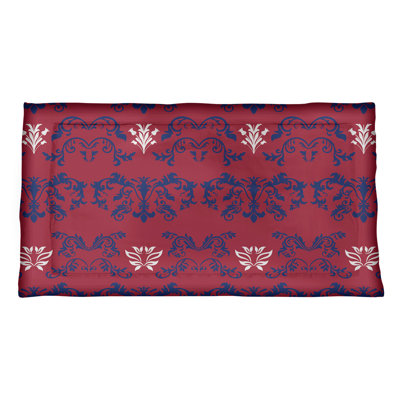 Football Baroque Pattern Pillow Sham