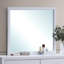 Miroir moderne, blanc