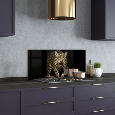 Alaynna 50cm W x 100cm L Glass Peel and Stick Panel