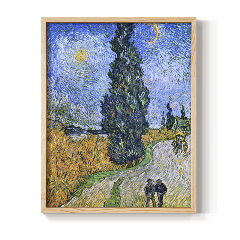 "Paysage rétro Lxxv", Naturel, H 30 po x l 24 po