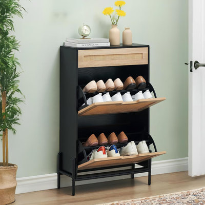 12 Pair Shoe Storage Cabinet