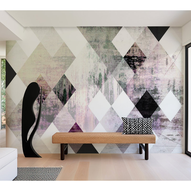 Murale Ammer, Vert, L 110 po x l 157 po