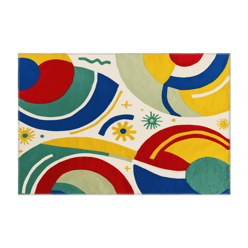 Wavy Gleam Indoor And Outdoor Area Rug, Rectangle 9' x 12'