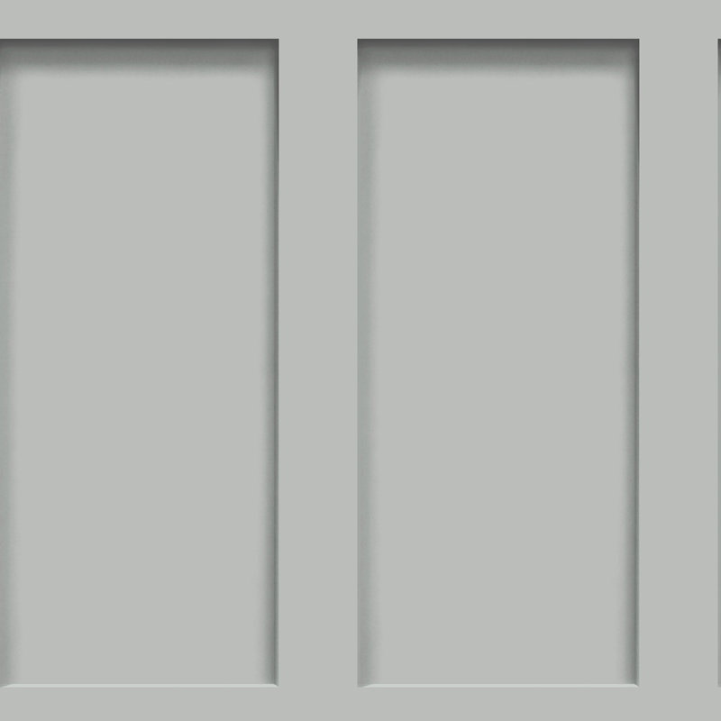 Papier peint gris Conall, Gris