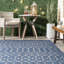Tapis intérieur / extérieur bleu Kadisha-221416272