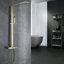 Système de douche avec valve brute