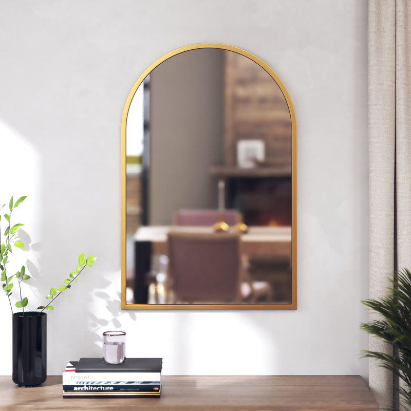 Miroir Mila, 30 po x 20 po, Or