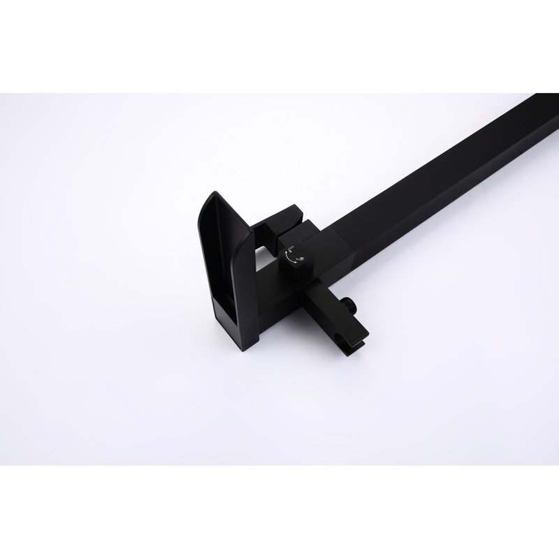 High Flow Freestanding Tub Faucet With Handheld Shower - Matte Black, Stainless Steel, Waterfall Spout, Rust & Corrosion For A Pampering Bathroom And Spout Flow, An Elegant Bathing