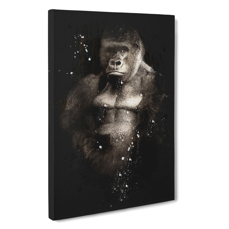 Silverback Gorilla Vol.2 - Wrapped Canvas, 91cm H x 60cm W x 3cm D