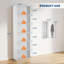181 cm H x 55 cm W Bookcase