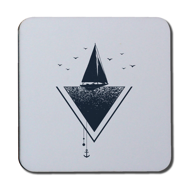 Square 6 Piece Coaster Set