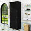 Armoire de rangement de salle de bain moderne avec tiroir spacieux, tablettes réglables et sécurité anti-basculement-1226535367