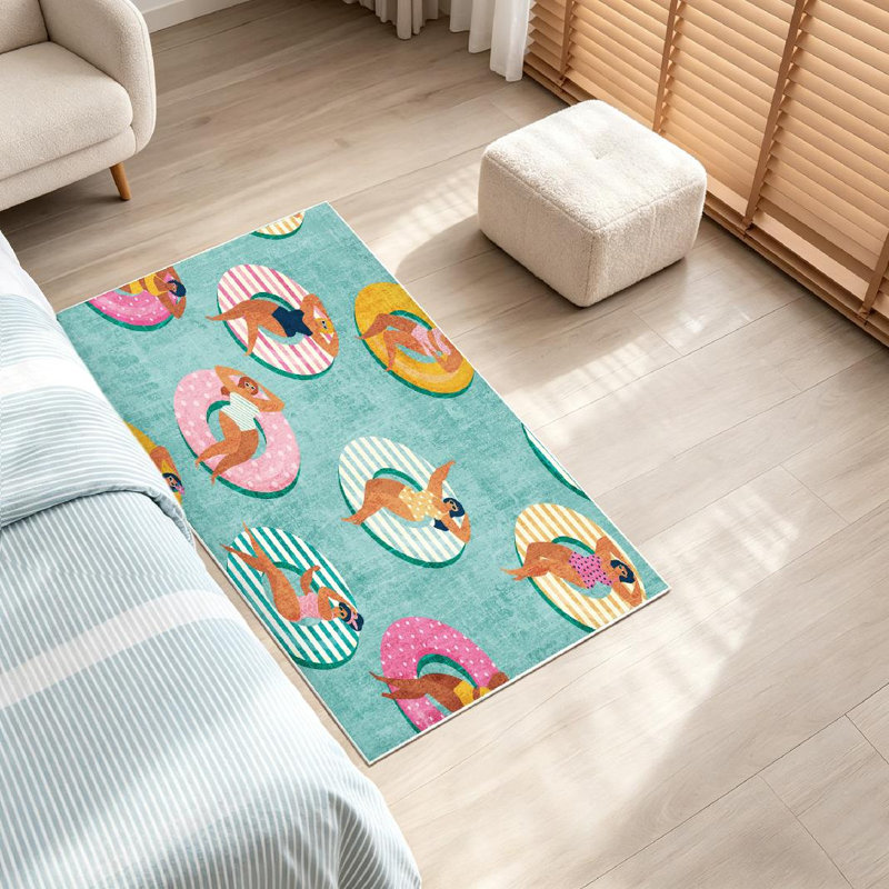 Tapis vert lavable à la machine