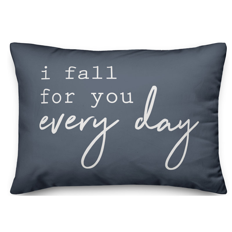  Housse de coussin I Fall for You Everyday