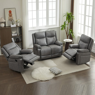 Manual Reclining Living Room Sets Suite Recliner Couch Living Room Sets