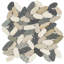 Nature Oval Raja Blend Pebble Mosaic Tile-1010604737