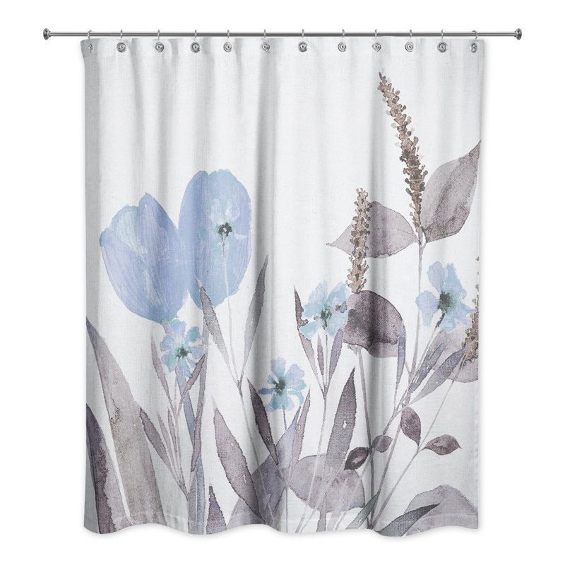Shower Curtain, Blue