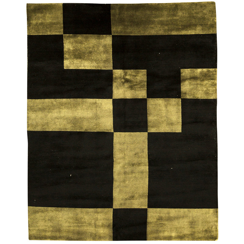 Wool Geometric Area Rug