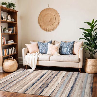 Striped Area Rug
