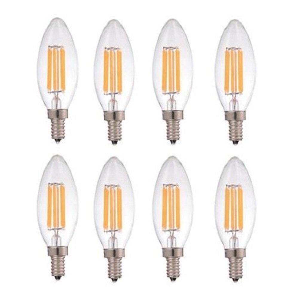 Globe Electric Company 4,5 watts (équivalent à 40 watts), ampoule DEL  intelligente B11, à intensité variable, culot E12 blanc / candélabre  réglable et Commentaires - Wayfair Canada