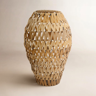 Theodora 22'' Handmade Seagrass Table Vase