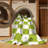 Machine Washable Checkered Beige Area Rug-35050082