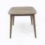 Table de salle à manger d'extérieur extensible en bois d'acacia