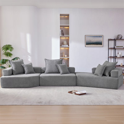 Douachee 3 - Piece Upholstered Boneless Sectional