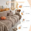 Housse pour canapé en peluche antidérapante avec motif de citrouille 3D, protection de canapé lavable à la machine pour canapé modulaire, canapé en L-381086683-380284579