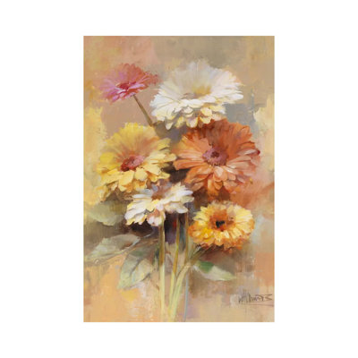 Floral Bouquet I by Willem Haenraets - Wrapped Canvas Gallery-Wrapped Canvas Giclée