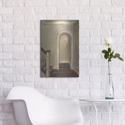  «Interior Door Study 1» par Ethan Harper, art mural en métal, 16 po x 24 po
