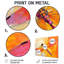 Libellule en soleil - décoration murale en métal, impression de libellule-2041313935