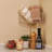Metal Wall Organizer with Wall Baskets