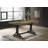 Dasher Solid Wood Top Trestle Dining Set