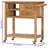 Aristia Solid Wood Kitchen Cart