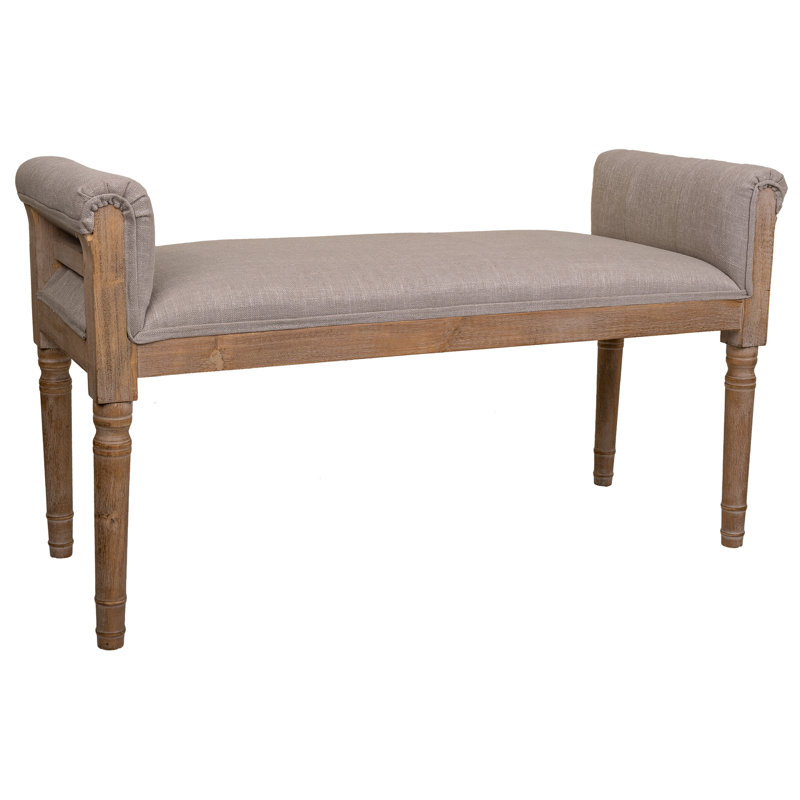 Syliva Polyester Upholstered Bench