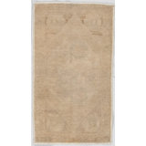 Vintage One-of-a-Kind Rectangle 1'7" X 2'10" Hand Knotted Area Rug