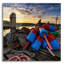Épopée «Buoys and Line SQ» par Rick Berk, acrylique «Buoys and Line SQ» par Rick Berk-101627573