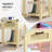 20 Colour Illusion Touch Sensor Side Table Nightstand | Multi-functional smart design with drawer, modern minimalist style, suitable for living room, bedroom-372258638