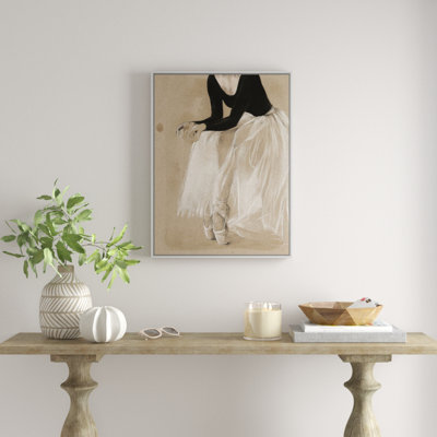 « ballet study i », peinture sur toile