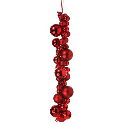 36" Shatterproof Matt Shiny Ball Drop