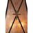 12" Square North Star Pendant