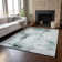 Premium Machine Washable Prisco Teal Rug