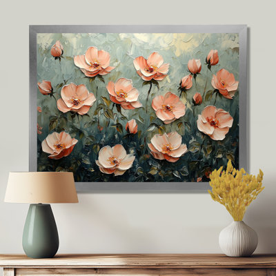 «Roses Flowers Fragrance Of Serenity I», art mural sur toile Roses