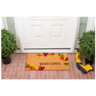 Arien Non-Slip Floral Doormat