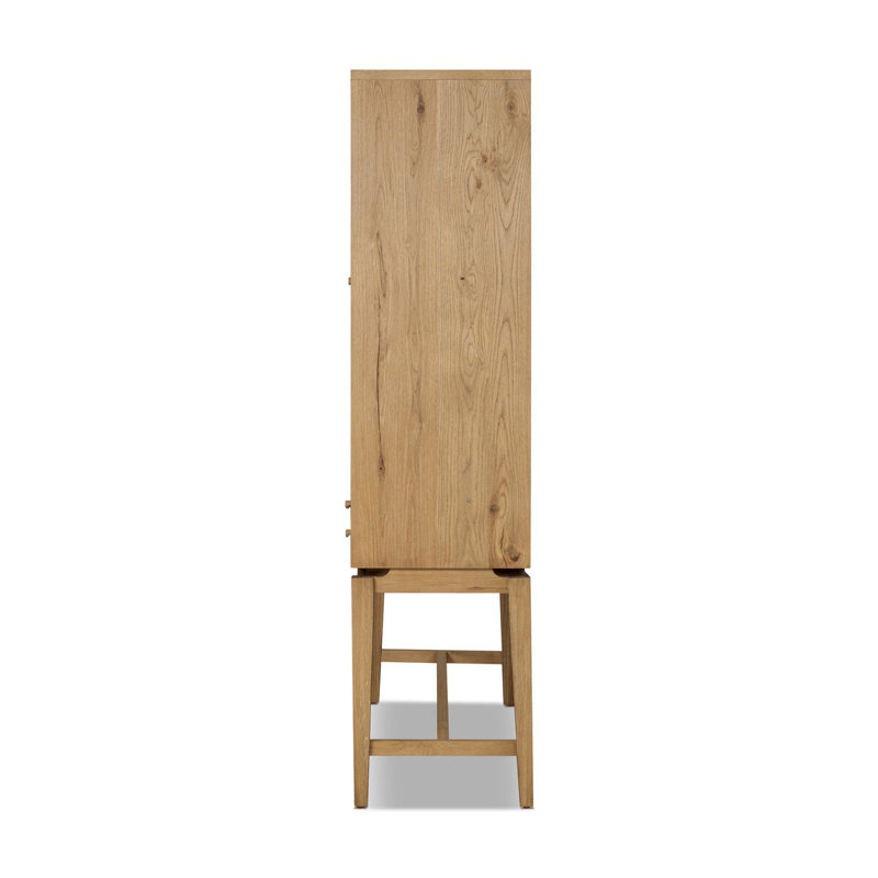Bergstrom Display Cabinet, Light Brown