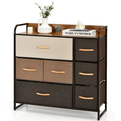 80cm W 7 - Drawer Chest of Drawers